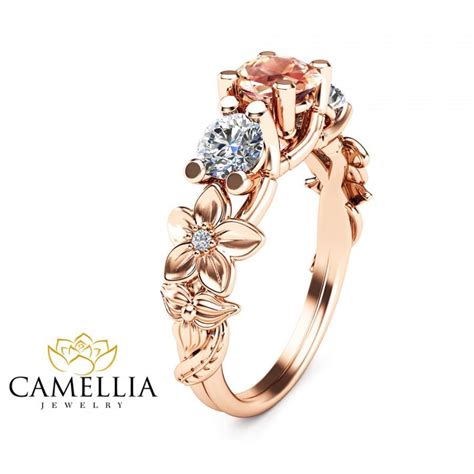 camellia jewelry rings.